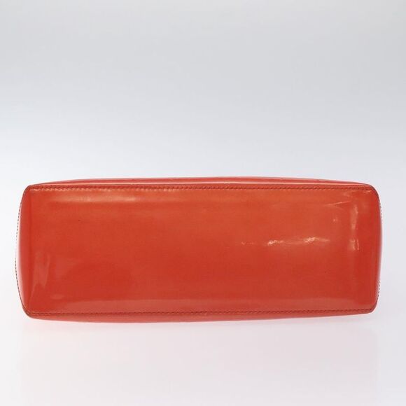 Louis Vuitton Wilshire Handbag Monogram Vernis Orange Patent_Leather Bag - Picture 15 of 16